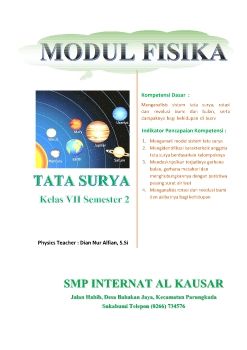 Modul Tata Surya
