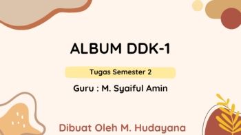 ALBUM DDK-1 huda