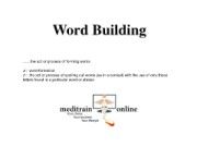 001 - Word Building