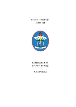 KELAS 7 MGMP MATEMATIKA_PENGERTIAN HIMPUNAN RAHMADINA OK
