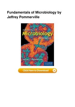 Fundamentals of Microbiology by Jeffrey Pommerville