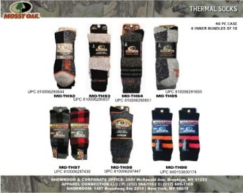 Mossy Oak thermal socks