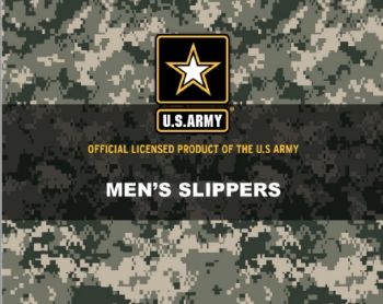 us army mens slippers 