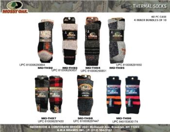 MOSSY OAK THERMAL SOCKS