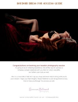 Boudoir Shoot Preparation Guide