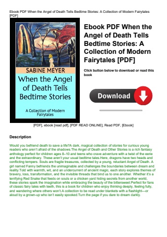 ebook pdf  when the angel of death tells bedtime stories a collection of modern fairytales [pdf]
