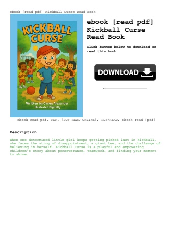 ebook [read pdf] kickball curse read book