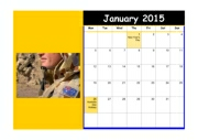 Calendar 2015