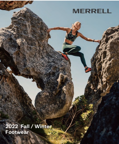 MERRELL footwear apparel catalog