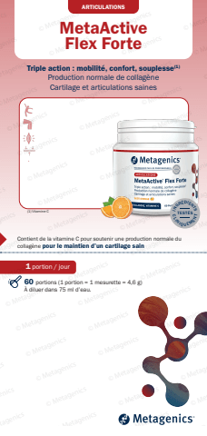 Fiches produits Metagenics_MetaActive Flex Forte