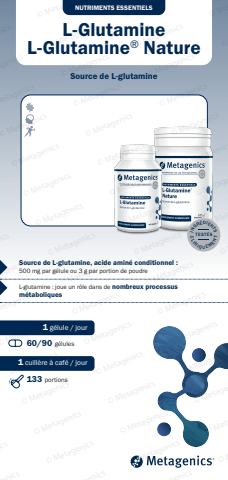 Fiche Produit L Glutamine