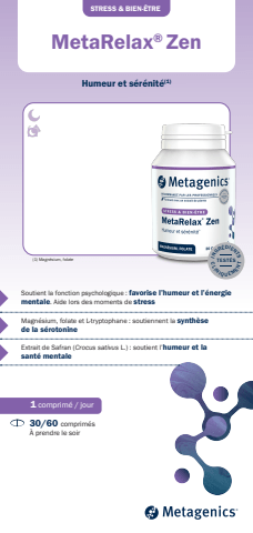 Fiche Produit MetaRelax Zen