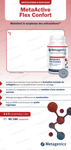 Fiche Produit MetaActive Flex Confort