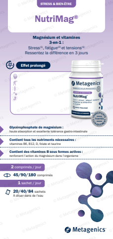 Fiches produits Nutrimag