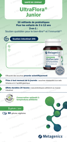 Fiches produits UltraFlora Junior