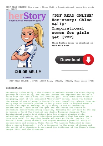 [pdf read online] her-story chloe kelly inspirational women for girls get [pdf]