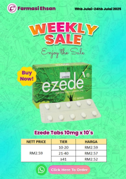 Promosi 19hb - 24hb Julai 2025