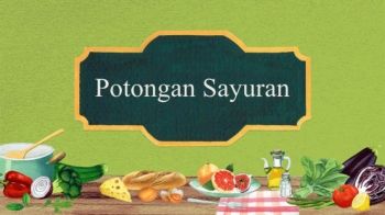 Materi Potongan Sayur