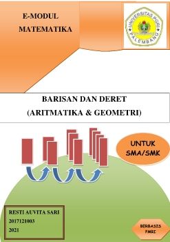 E-MODUL MATEMATIKA BARISAN DAN DERET SMA KELASA XI_RESTI AUVITA S