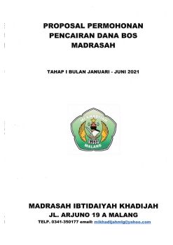 Buku Panduan Daurah Ramadhan - MI Khadijah Malang