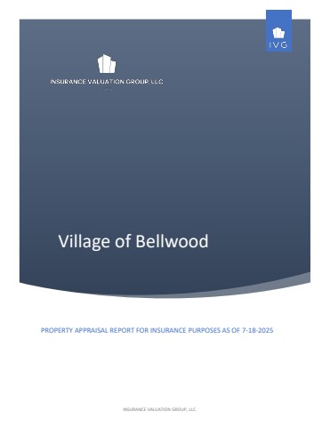 Village of Bellwood Appraisal Report