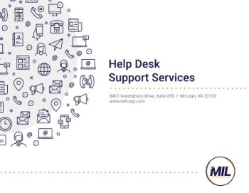 MIL Help Desk Support Services