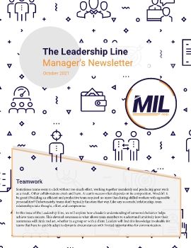 The MIL Leadership Line: October 2021