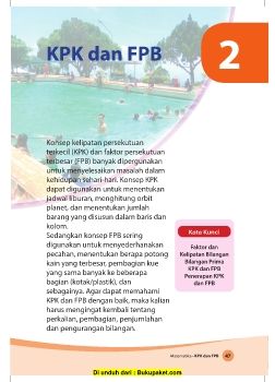 Buku Siswa Matematika Kelas IV Revisi 2018