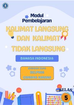 E-MODUL KALIMAT LANGSUNG DAN TIDAK LANGSUNG KELAS 5