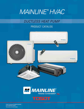 Mainline HVAC Ductless Heat Pump Brochure