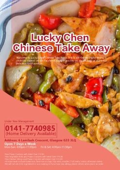 Lucky Chen Chinese Take Away Digital Menu