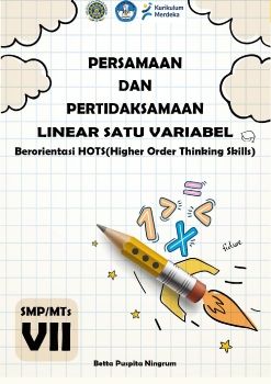 E-Modul Persamaan dan Pertidaksamaan Linear Satu Variabel