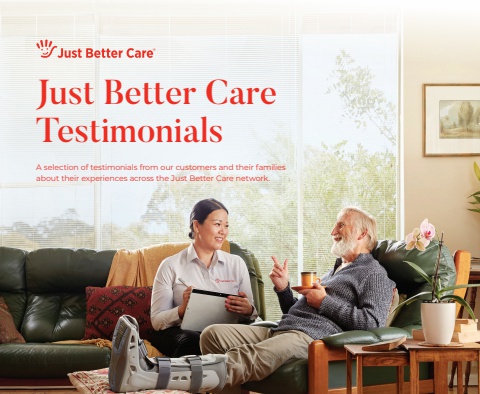 Just Better Care Testimonials Book 2021