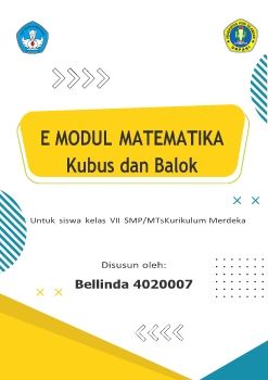 E MODUL BANGUN RUANG KUBUS DAN BALOK 
