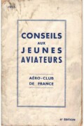 Livret: Conseils aux jeunes aviateurs