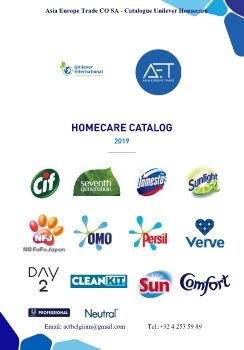 Unilever Homecare - AET Catalogue