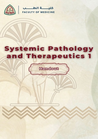 systemic pathology and therapeutic 1(part-1)