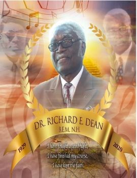 R.E.DEAN MEMORIAL BOOK