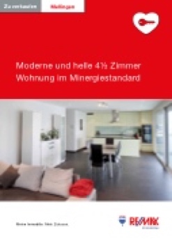  Moderne 4½ Zimmer Wohnung in Mellingen