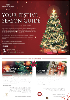 Crowne Plaza Abu Dhabi - Festive Newsletter 2019 eBooklet