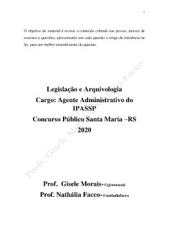 ok  PRONTA PDF Apostila   Agente Adm.  Resumo e Questões de Legislação (1)