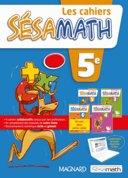 CAHIER SESAMATHS  5°