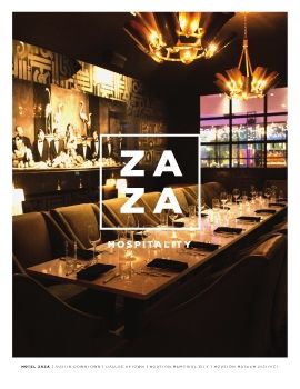 ZaZa Hospitality LLC Brochure