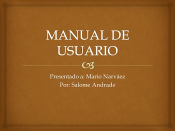 MANUAL DE USUARIO