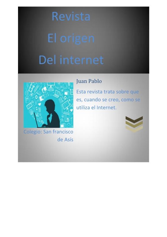 Revista el origen del internet