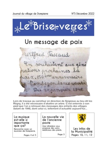 Le Brise-verres N° 5