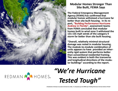 FEMA--MODULAR STRONGER THAN SITE BUILT