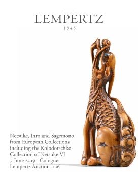 Japnese Art Netsuke, Okimono, Lempertz June 7, 2019