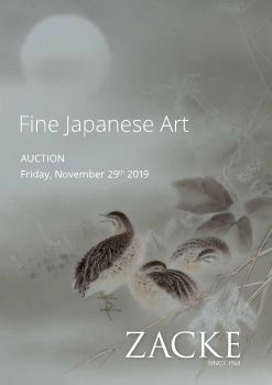 Fine Japanese Art November 29, 2019 Galerie Zacke