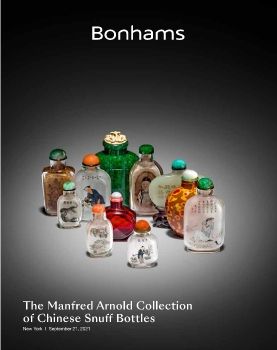 September 21 2021 MAnfred Arnold Collection snuff bottles Bonhams NYC